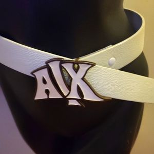Rare Armani Exchange Logo Belt (Leather)